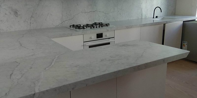 Marble worktops are still fashionable!